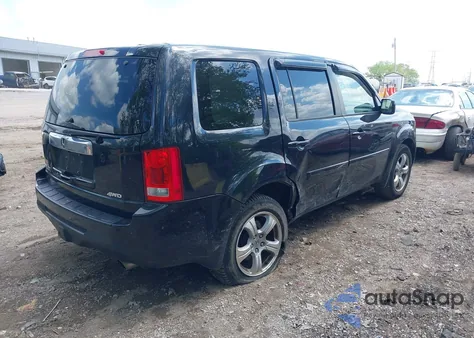 2012 Honda Pilot Ex-L из США, поврежденный, VIN 5FNYF4H68CB084429